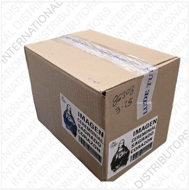 Item No.86308 VEL-MEX CEREMONIAL (GIGANTE) SAGRADO CORAZON 6ct