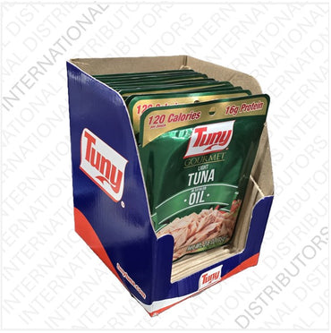 Item No.30096 TUNY POUCH TUNA IN OIL 12/2.64oz