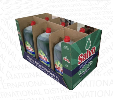 Artículo N°12004 SALVO DISH LIQ LEMON 6/2.6 Lts