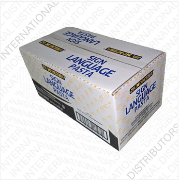 Item No.31219 LA MODERNA PASTA SIGN LANGUAGE (BOX) 20/7oz