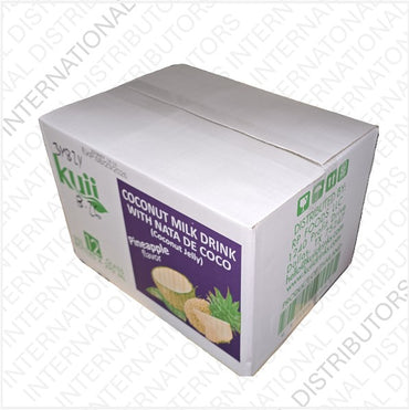 Item No.34824 KUII COCONUT MILK W/ NATA DE COCO PINEAPPLE 12/290ml