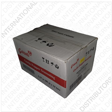 Item No.36378 GABRIELA GARLIC & PEPPER SEASONING 12/3.18oz