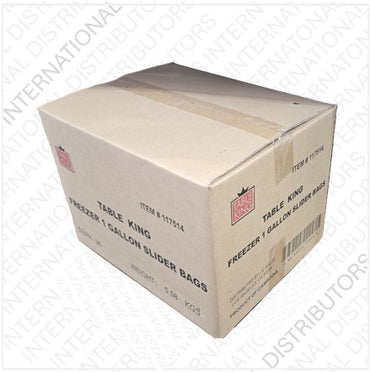 Item No.93151 TABLE KING FREEZER BAG SLIDER 1 GAL 36/8ct