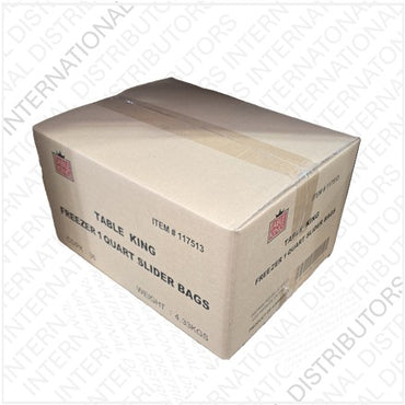 Item No.93152 TABLE KING FREEZER BAG SLIDER 1 QT 36/12ct