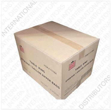 Item No.93136 TABLE KING STORAGE ZIPPER BAG 1 GAL 36/15ct