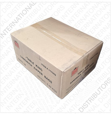 Item No.93135 TABLE KING SANDWICH ZIPPER BAG 36/50ct