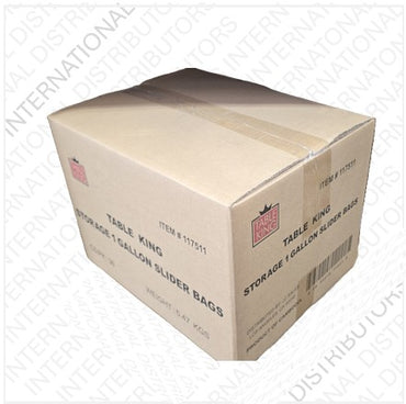 Item No.93155 TABLE KING STORAGE BAG SLIDER 1 GAL 36/10ct