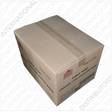 Item No.93139 TABLE KING FREEZER BAG ZIPPER 1 GAL 36/10ct