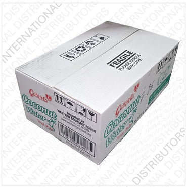 Item No.50290 GABRIELA COCONUT WATER W/ PULP 24/16.9oz + CRV