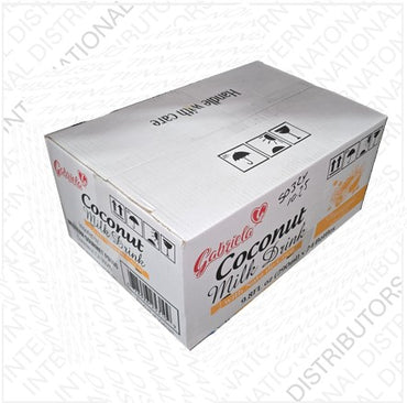Item No.50324 GABRIELA CCNUT MLK W/ NATA DE COCO PINEAP 24/290ml + CRV
