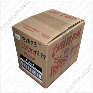Item No.31693 PERRONA HOT SAUCE CHILTEPIN BLK 12/5oz