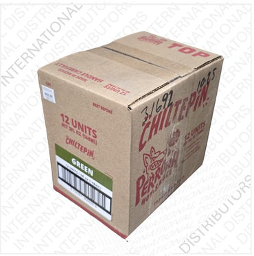 Item No.31692 PERRONA HOT SAUCE CHILTEPIN GREEN 12/5oz