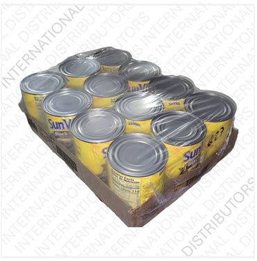 Item No.49485 SUN VISTA BLACK BEANS 12/30oz