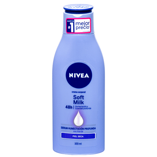 NIVEA BODY MILK DRY 12/100ml (SKU 35534) International Distributors