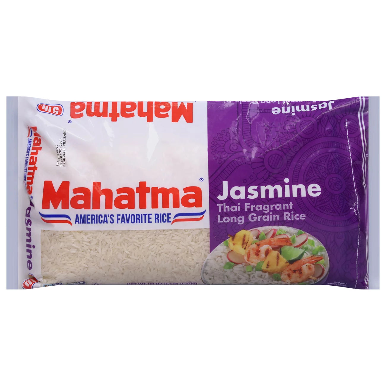 Item No.60201 MAHATMA RICE JASMINE 8/5lbs