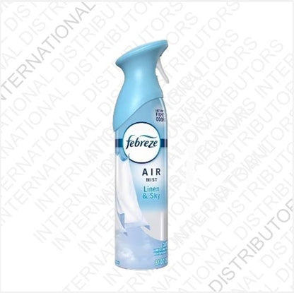 Item No.10033 FEBREZE AIR FRESHENER LINEN & SKY 6/8.1oz