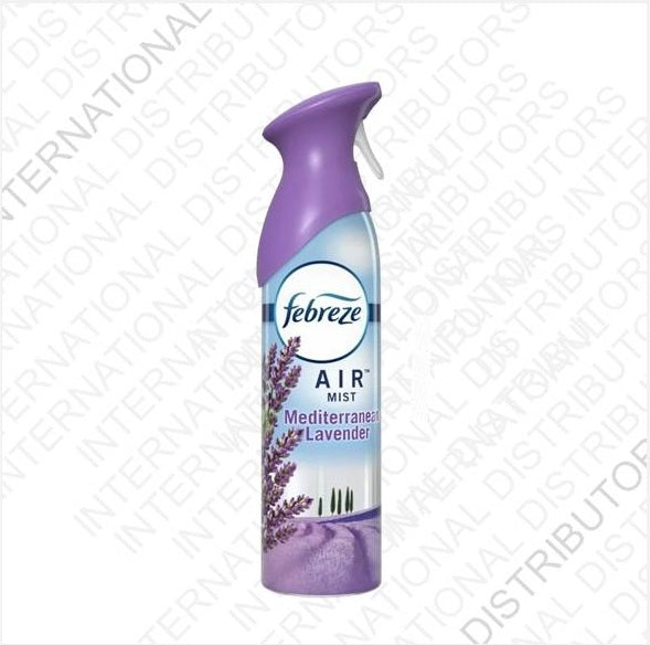 Item No.10034 FEBREZE AIR FRESHENER MEDITERRANEAN LAVENDER SCENT 6/8.1oz