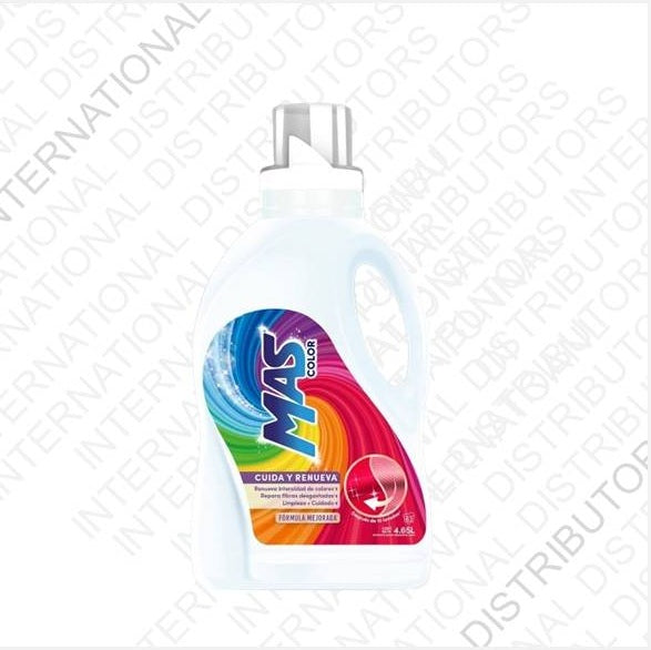 Item No.10066 MAS COLOR DET LIQUID COLOR CARE 4/4.65 lt