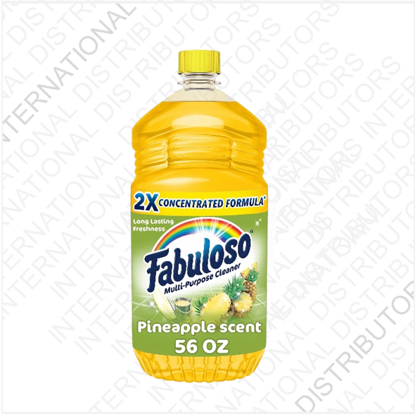 Item No.10626 FABULOSO PINEAPPLE 2X 6/56oz