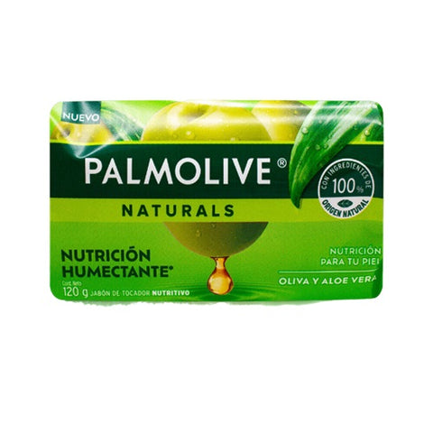 PALMOLIVE NAT BAR SOAP ALOE Y OLIVA 72/120g (SKU #10702)