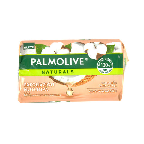 PALMOLIVE NAT BAR SOAP COCO Y ALGODON 18/4ct/120g (SKU #10722)