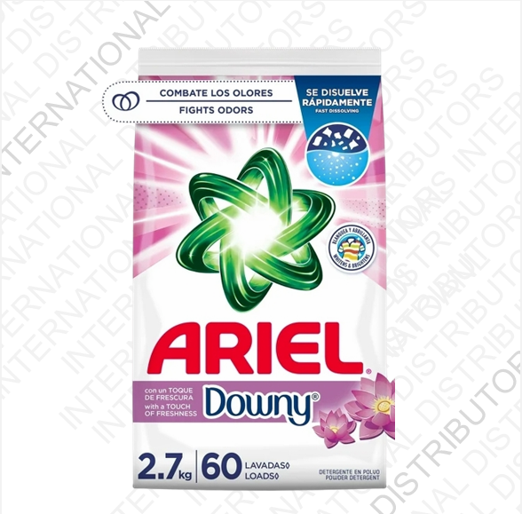 Artículo N°11394 ARIEL CON DOWNY (EE.UU.) 6/3kg