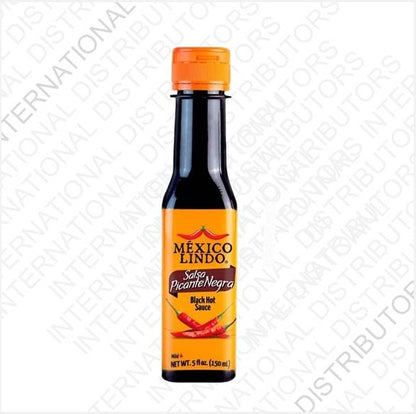 Item No.11889 MEXICO LINDO SALSA PICANTE NEGRA 24/5oz