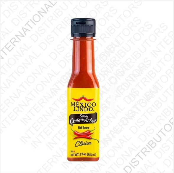 Artículo No.11895 MEXICO LINDO SALSA CHILE DE ARBOL 12/5oz