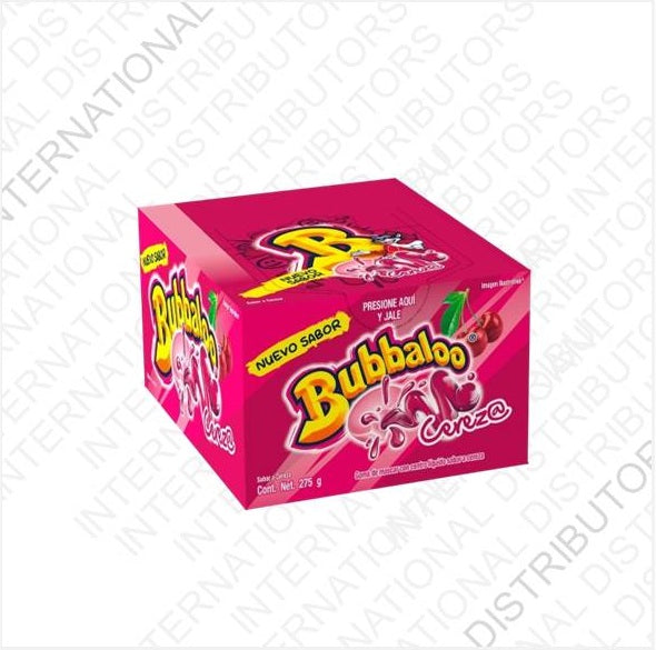Item No.12481 BUBBALOO GUM CEREZA 32/47ct