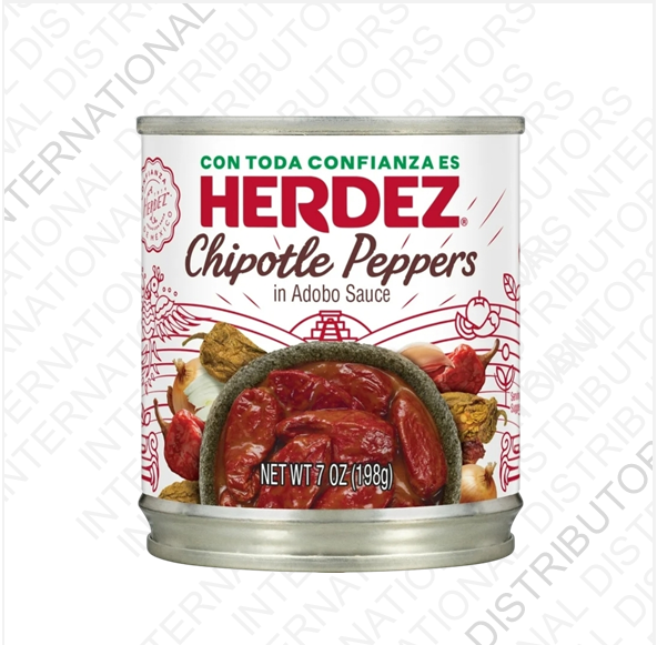 Item No.25331 HERDEZ CHIPOTLE PEPPERS 12/7oz