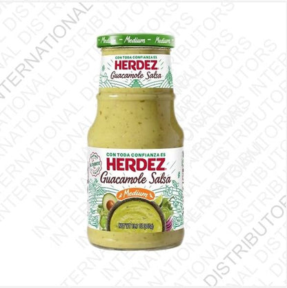 Artículo n.º 25334 SALSA DE GUACAMOLE HERDEZ 12/15.7oz