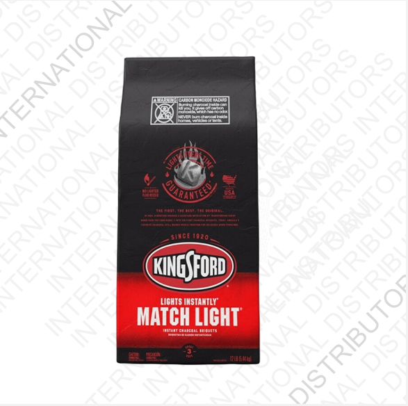 Item No.28500 KINGSFORD MATCHLIGHT BRIQUETS 12lbs