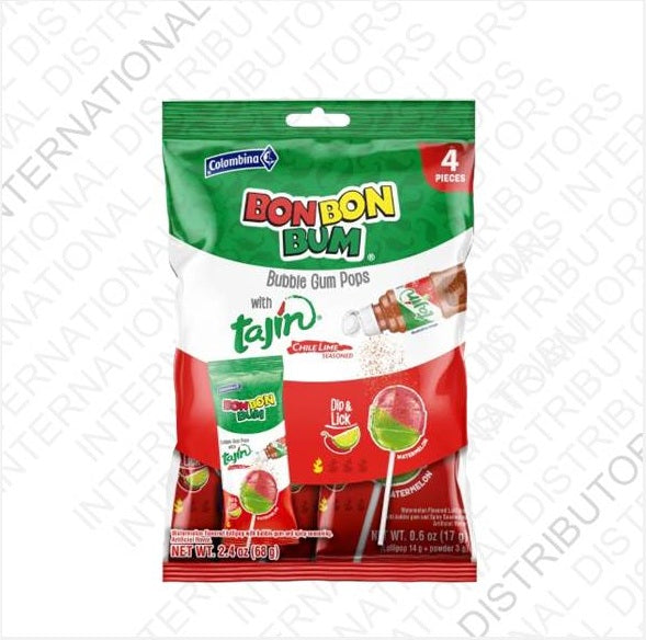Item No.30163 BONBONBUM WATERMELON WITH TAJIN 12/4ct