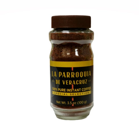LA PARROQUIA DE VERACRUZ INSTANT COFFEE 12/3.5oz (SKU #30301)