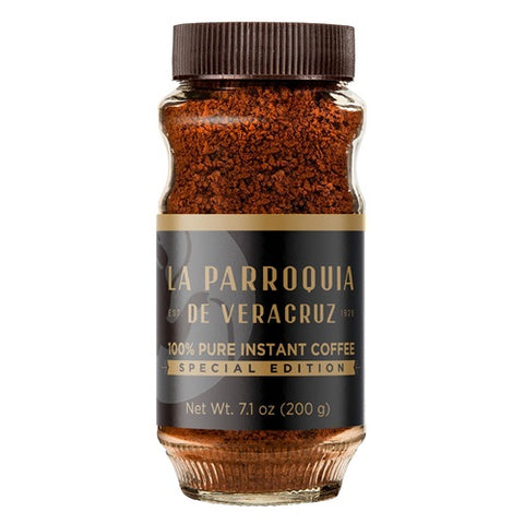 LA PARROQUIA DE VERACRUZ INSTANT COFFEE 12/7oz (SKU #30302)