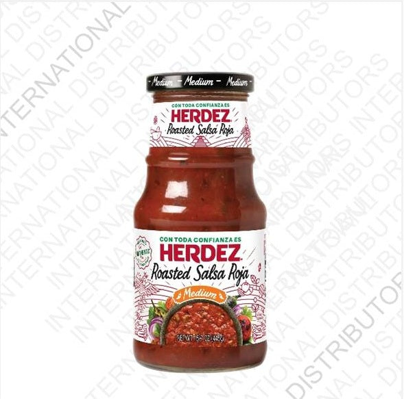 Artículo N.º 30335 SALSA ROJA ASADA HERDEZ 12/15.7oz
