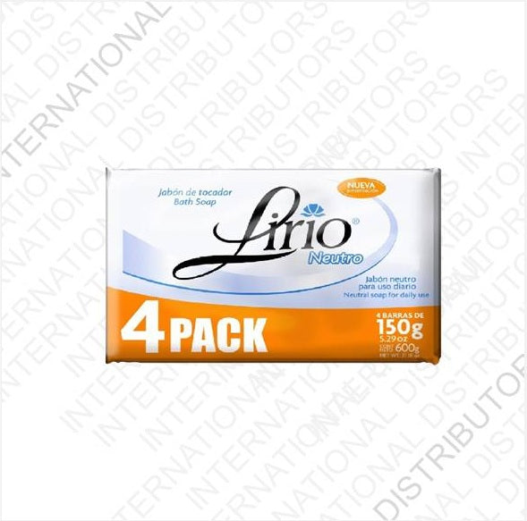 Artículo No.30443 JABÓN EN BARRA LIRIO NEUTRO 50/150g