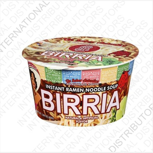 Item No.30825 CIELO FOODS INSTANT BOWL RAMEN BIRRIA 6/2.82oz