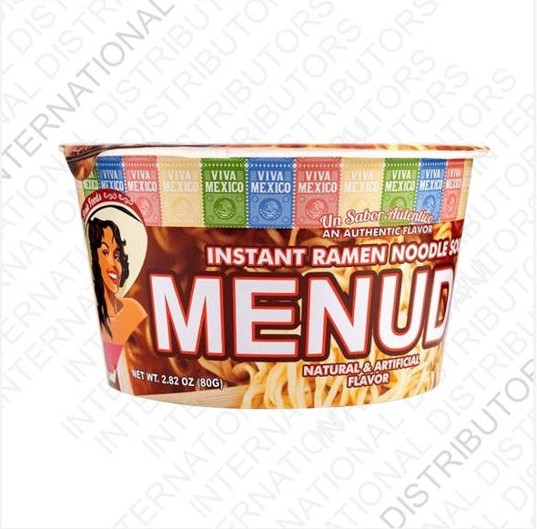 Item No.30827 CIELO FOODS INSTANT BOWL RAMEN MENUDO 6/2.82oz