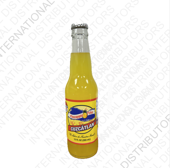 Item No.38022 CUZCATLAN SODA PINEAPPLE 24/12oz + CRV