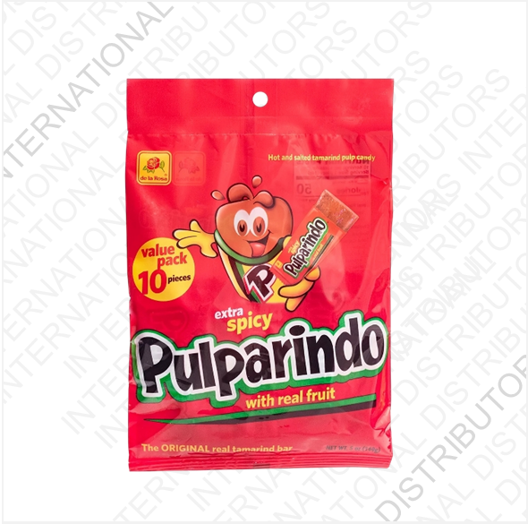 Item No.50062 DE LA ROSA PULPARINDO BAG X PICANTE (RED) 24/10ct