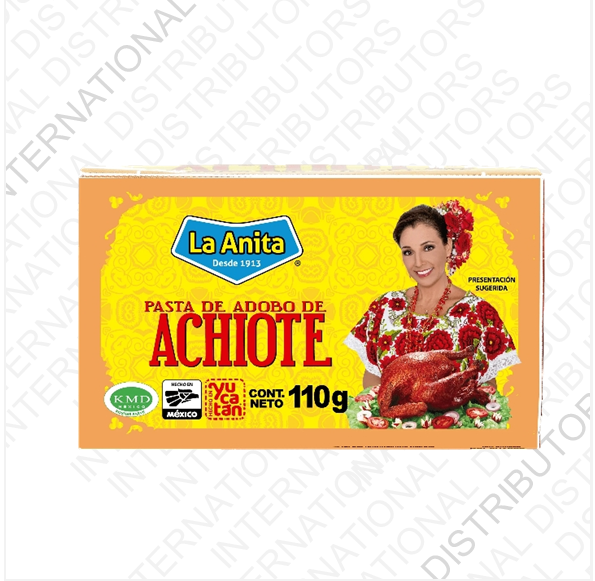 Item No.51391 LA ANITA ADOBO DE ACHIOTE 24/3.9oz