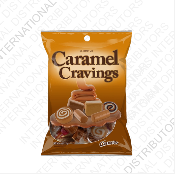 Artículo n.º 55435 CARAMELOS CANEL'S PEG CARAMEL CRAVINGS 12/5oz