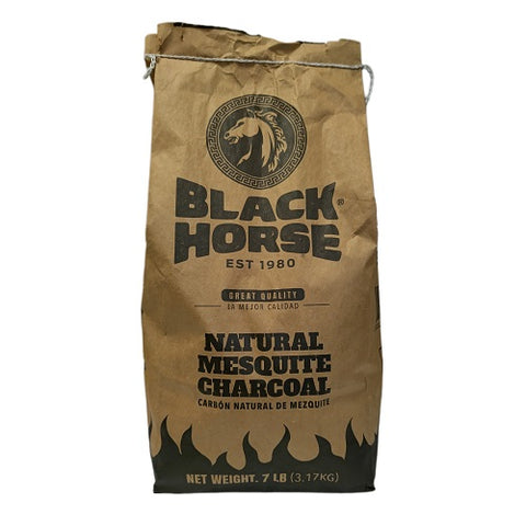 BLACK HORSE MESQUITE CHARCOAL 7lbs (SKU #70078)