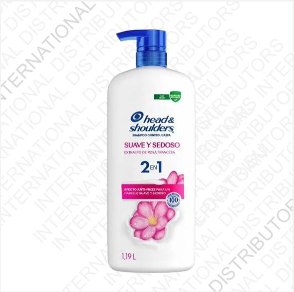 Item No.77737 HEAD & SHOULDERS SUAVE Y SEDOSO 2 EN 1 9/1.19 Lts