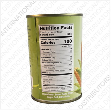 Item No.30034 GABRIELA WHOLE KERNEL CORN (SWEET) 24/15oz