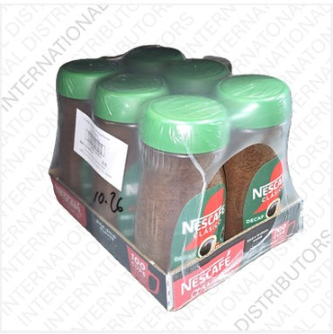 Item No.34793 NESTLE NESCAFE CLASICO DECAF INSTANT COFFEE 6/7oz
