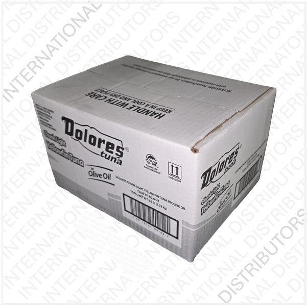Item No.30066 DOLORES POUCH TUNA IN OLIVE OIL 24/2.6oz