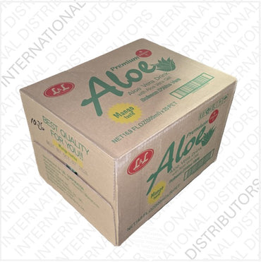 Item No.51123 L & L ALOE VERA DRINK MANGO 20/16.9oz + CRV