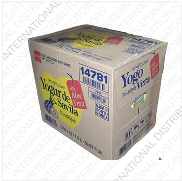 Item No.39210 YOGOVERA DRINK PINEAPPLE 12/1.5l+ CRV